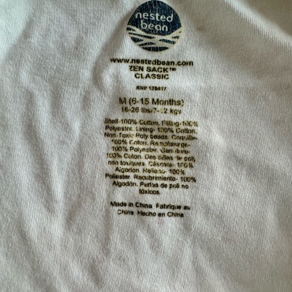 Nested bean sleep sack - Picture 2 of 2